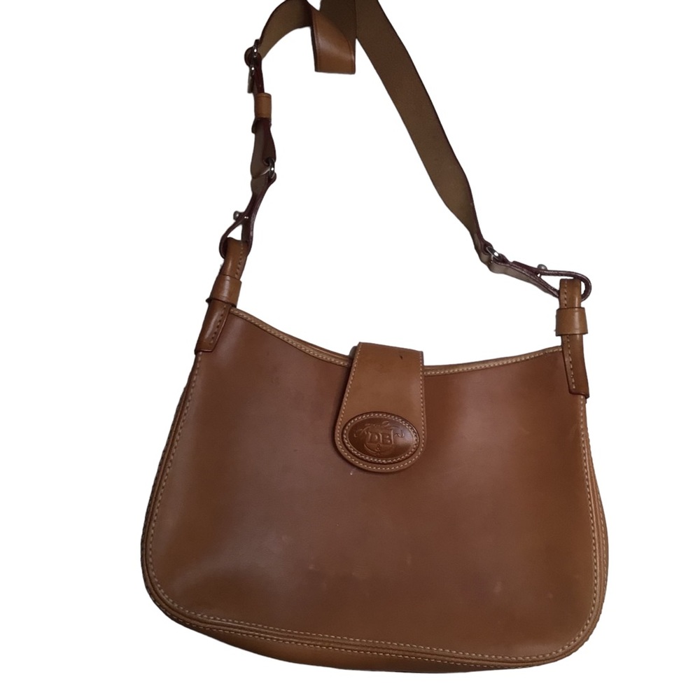 Dooney & Bourke Tan Leather Shoulder Bag